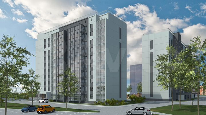3-к. квартира, 74,5 м², 6/10 эт.