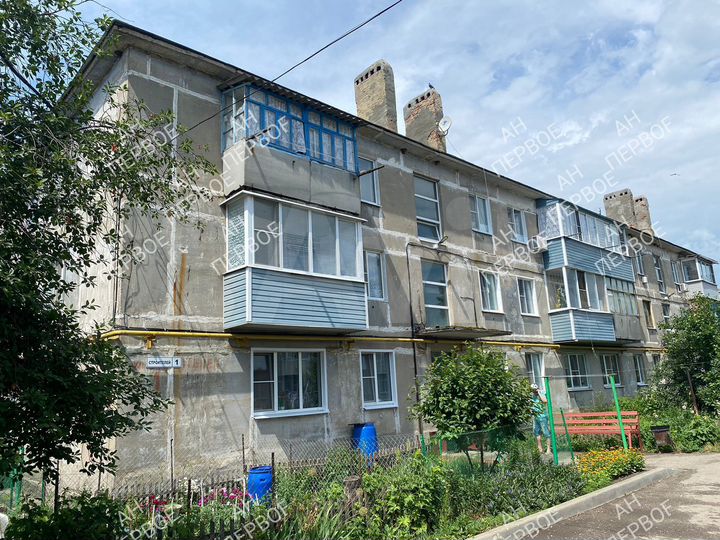 3-к. квартира, 51,9 м², 1/3 эт.