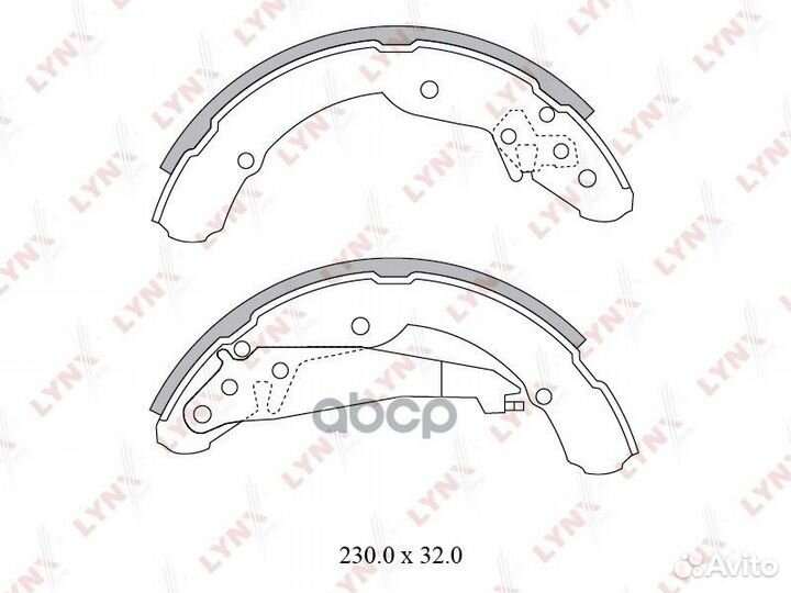 Колодки тормозные задние VW Polo Sedan 1.6 10