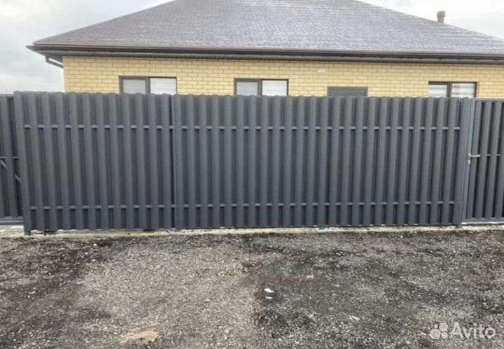 Забор калитки ворота