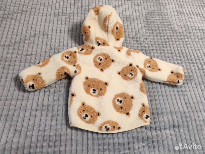 Куртка плюшевая деми Babygo размер 98