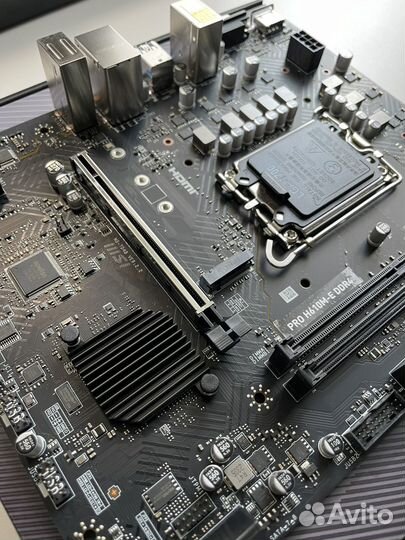 Материнская плата MSI PRO h610m e ddr4
