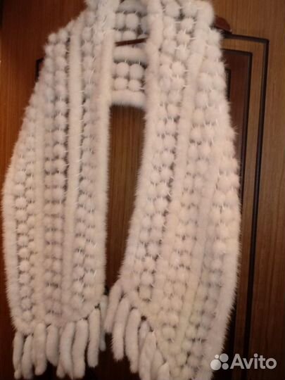 Меховая накидка из норки
