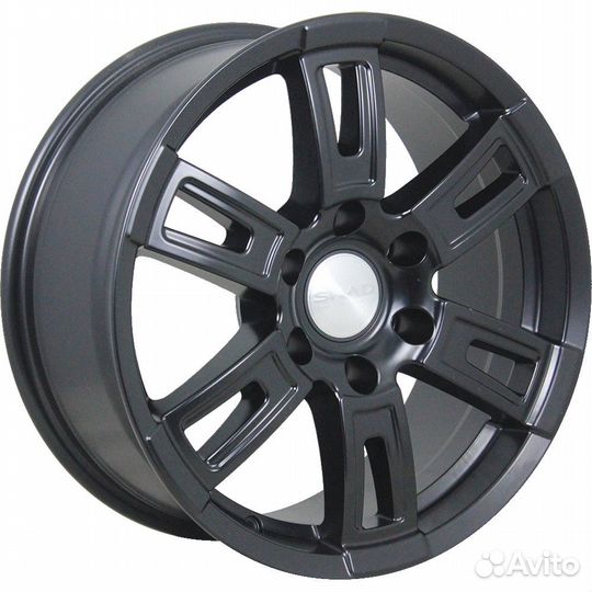 R18 6x139,7 8J ET25 D106,2 Скад Тор Черный барxат