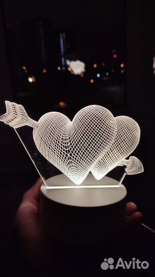 Романтический светильник/ночник - 