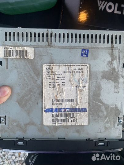 Штатная магнитола на kia rio