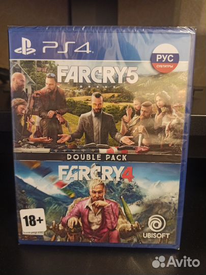 Игра для PS4 Ubisoft Far Cry 4 + Far Cry 5