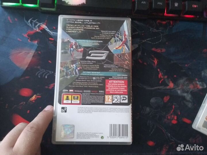 Spider man 3 игра для psp