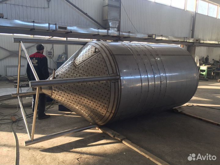 Цкт цилиндроконический танк для брожения пива