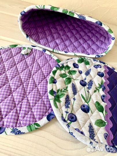 Грелка на чайник + прихватки