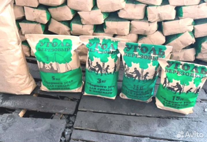 Уголь древесный