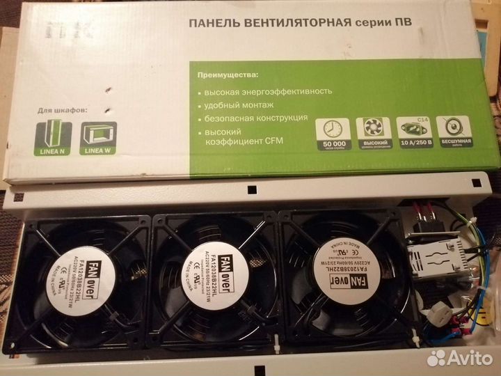 Панель вентиляторная