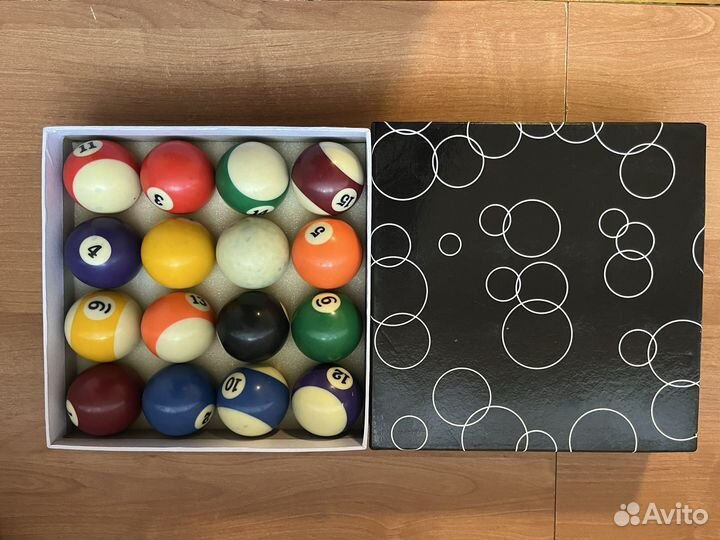 Бильярдные шары пул 57,2 мм