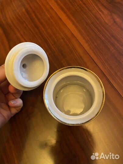 Кисловодский фарфор шкатулка ручная работа