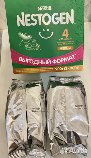 Детская смесь Nestogen 4