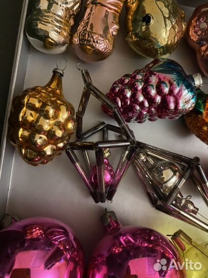 Елочные игрушки СССР одним лотом