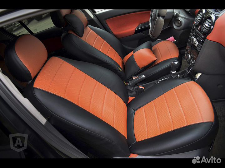 Авточехлы (алькантара) на Ford Explorer