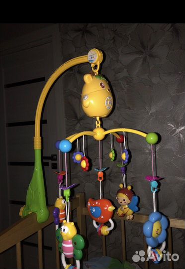 Мобиль на кроватку с проектором