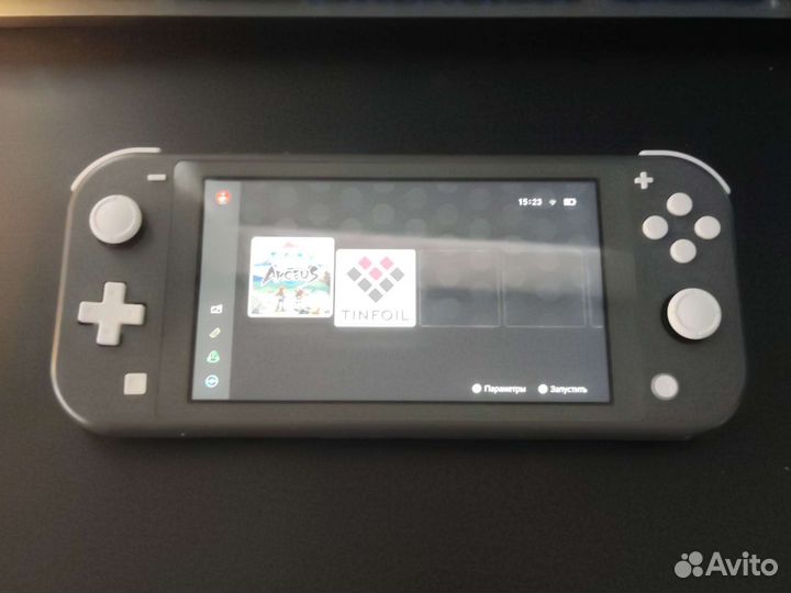 Прошитая Nintendo switch lite + 128 гб