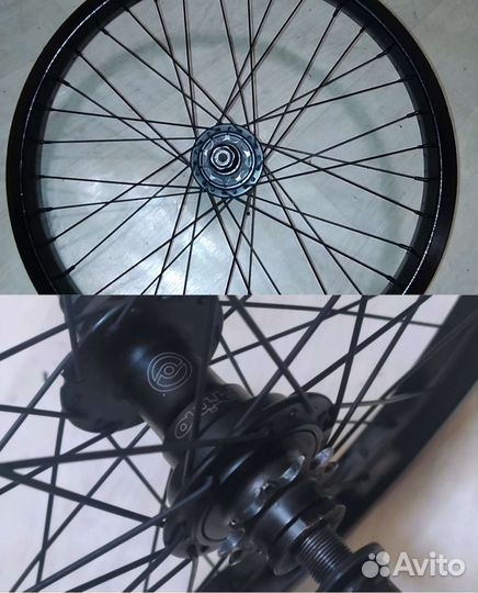 Bmx колесо primo remix, двойной, сварной обод