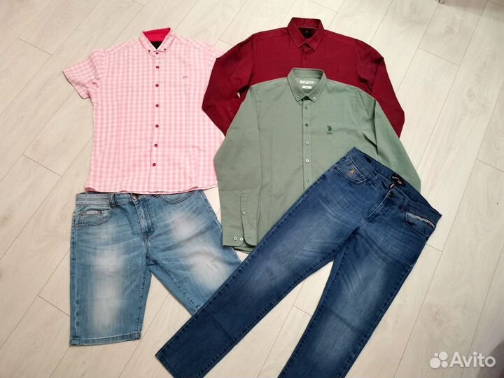 Вещи мужские пакетом 48 50