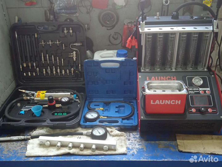 Диагностика и промывка Форсунок на Стенде