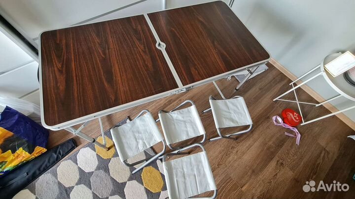 Раскладной стол и стулья для пикника