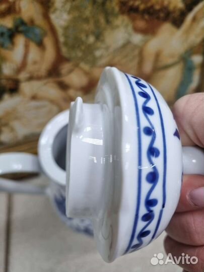 Кувшин Zwiebelmuster Кахла гдр Луковый рисунок, в