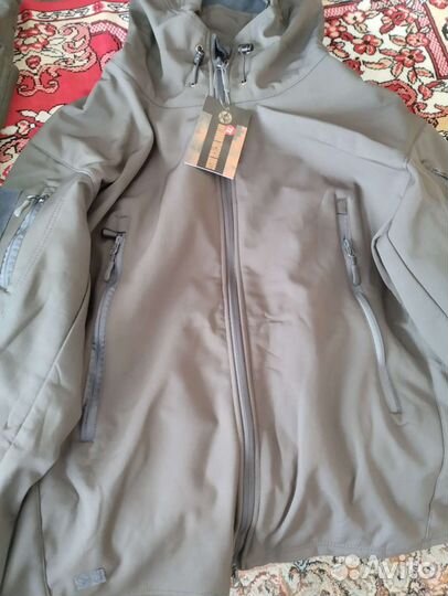 Мужской тактический демисезонный костюм softshell