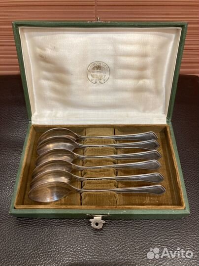 Ложки чайные набор СССР мельхиор