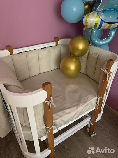 Бортики на кроватку