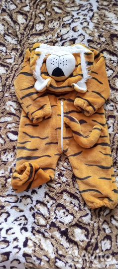 Тигр детский комбинезон для девочек и мальчиков