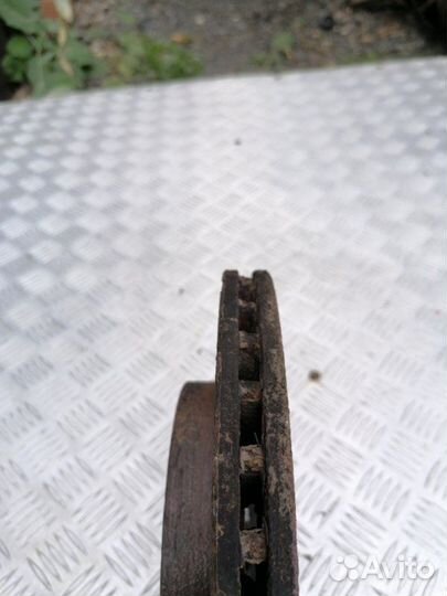 Диск тормозной передний Renault Duster HSA 1.6 K4M