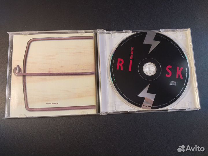 Megadeth - Risk, 1999 CD