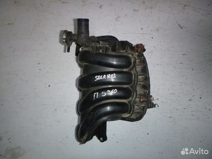 Коллектор впускной hyundai solaris 2010