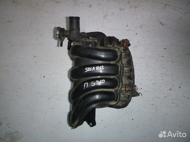 Коллектор впускной hyundai solaris 2010