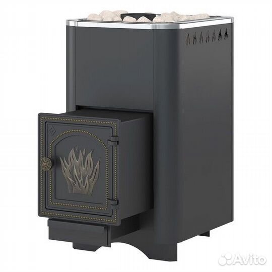 Печь для бани Везувий Русичъ Антрацит 22 дт-4