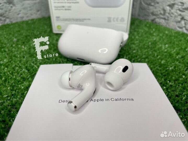 AirPods Pro 2 чип Airoha/Гарантия/Чехол