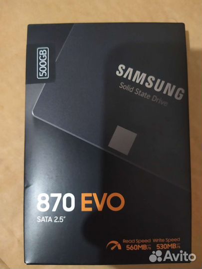 Ssd samsung 870 evo 500gb