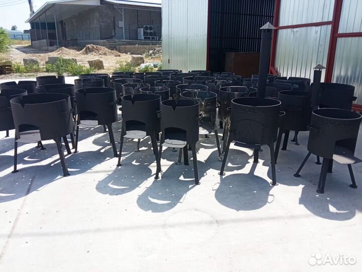 Печь под казан