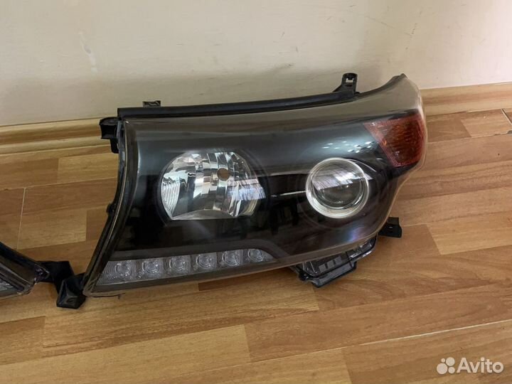 Фары Toyota Land Cruiser 200 Brownstone