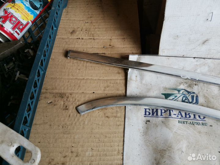 Хромированные молдинги передних дверей Audi Q7