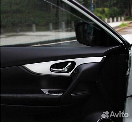 Окантовка внутренних дверных ручек Nissan X-Trail