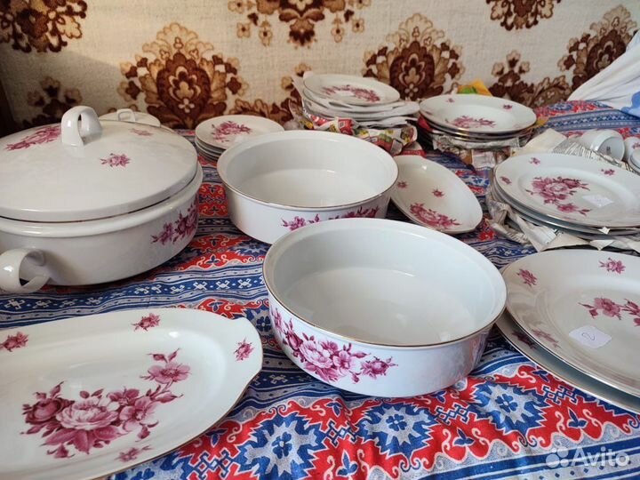 Столовый сервиз гдр ильменау