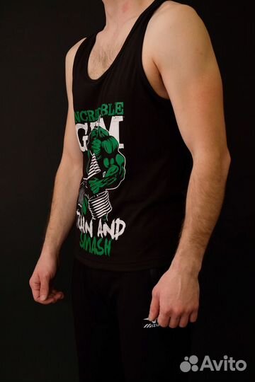 Майка GYM Train and Smash