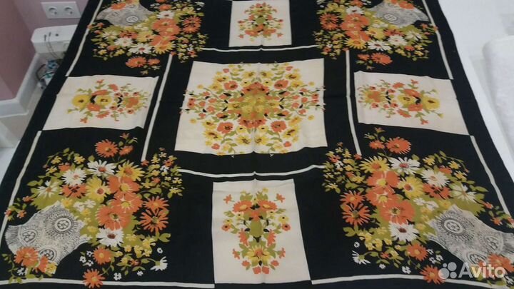 Платок СССР 60 -е гг. Винтаж