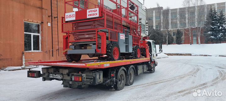Дизельный ножничный подъёмник в аренду 14.5 м