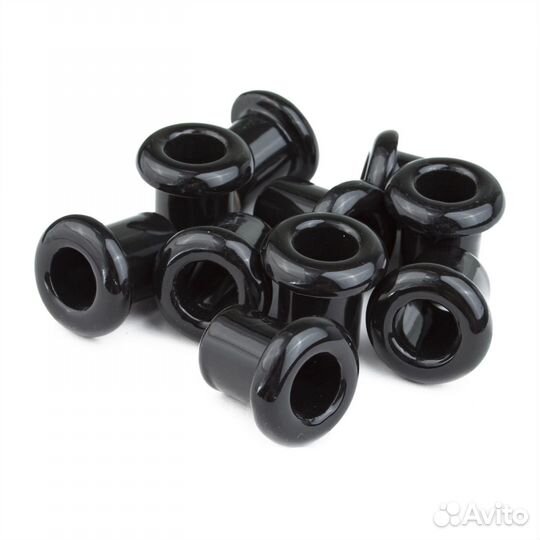 Втулка кабельная керамика цвет черный 10 шт