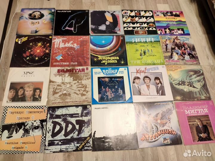 Пластинки, винил советские виа, группы и не только