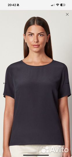 Футболка размер М блуза шелк и модал Falconeri